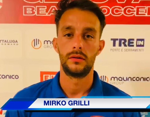 GENOVA BEACH SOCCER, BUONA LA PRIMA: LE DICHIARAZIONI DI MIRKO GRILLI (VIDEO)