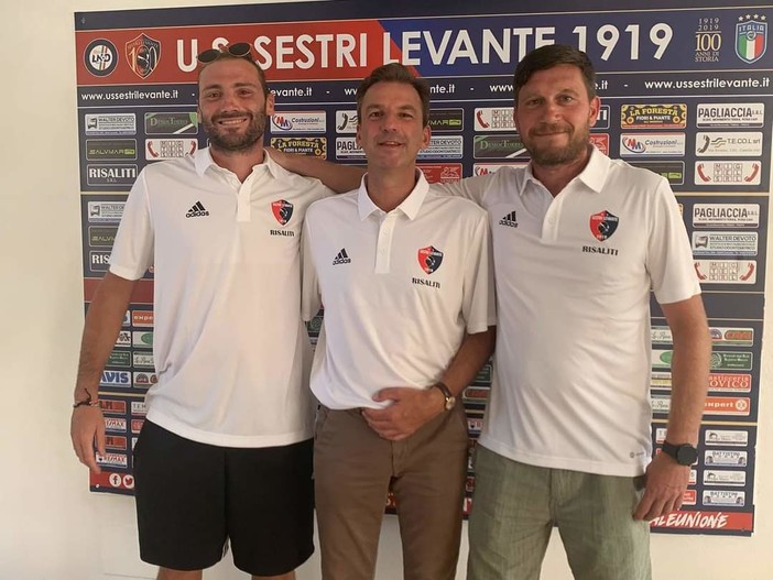 SESTRI LEVANTE Ruggero Ferri, Simone Melillo e Cesare Mora nuovi responsabili del settore giovanile
