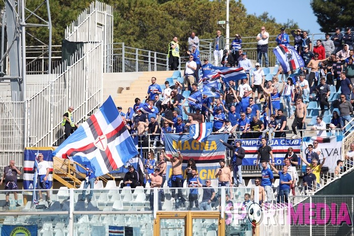 Le FOTO-TIFO di Pescara-Sampdoria