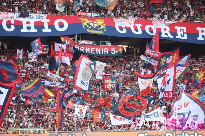 Le FOTO-TIFO di Genoa-Lecce