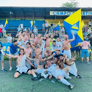 La festa finale dell'Atletico Internazionale