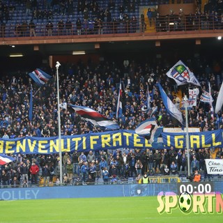 FOTO-TIFO: le immagini di Sampdoria-Verona