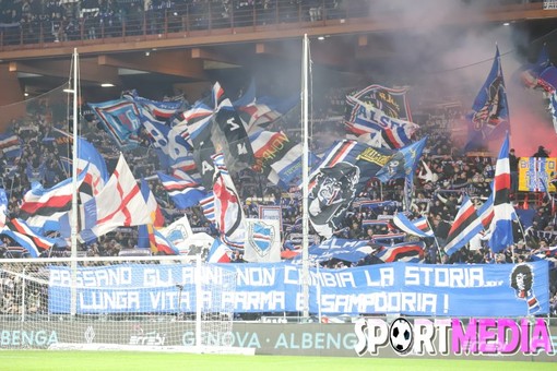 Le FOTO-TIFO di Sampdoria-Parma