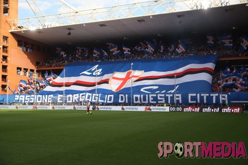 Sampdoria-Genoa: le FOTOTIFO blucerchiate