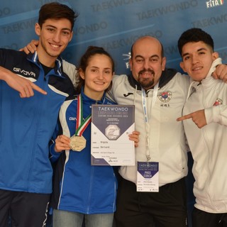 Taekwondo, la genovese Bernardi è d'argento agli assoluti di Casoria