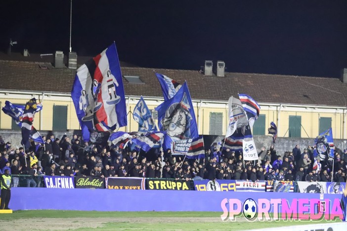 Le FOTO-TIFO di Carrarese-Sampdoria