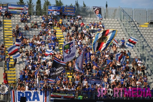Le FOTO-TIFO di Spezia-Sampdoria