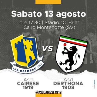CAIRESE Domani l'amichevole di lusso col Derthona, Diego Alessi sfida Fabio Fossati