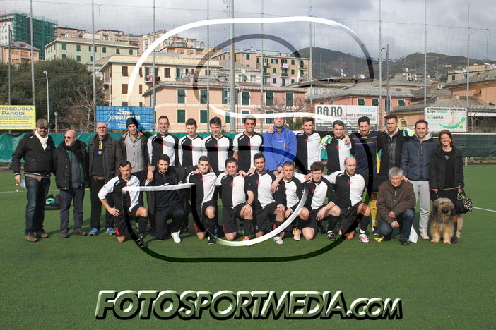 Foto di gruppo per la Rossiglionese 2014/2015