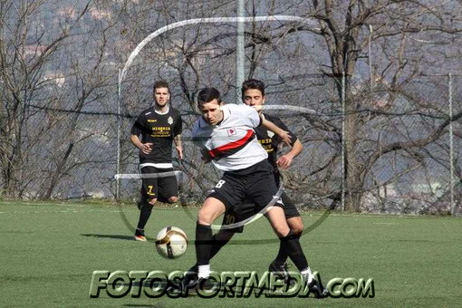 Moreno Menegatti ha segnato uno dei tre gol della Sampierdarenese