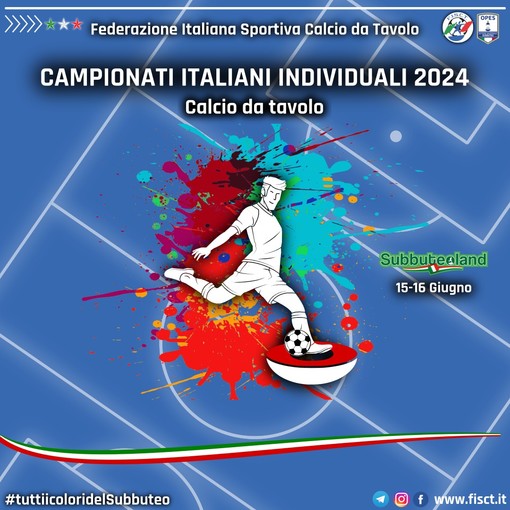 CALCIO DA TAVOLO Reggio Emilia: tutto pronto per i Campionati Italiani Individuali 2024