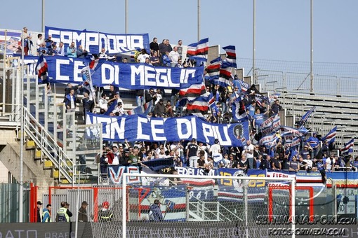 Le foto-tifo di Crotone-Sampdoria