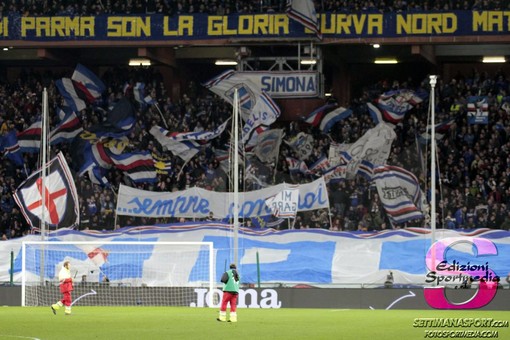 FOTO-TIFO Le immagini di Sampdoria-Parma