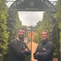 Gianluca Naso, organizzatore del torneo, e Giacomo Poggi, direttore commerciale De Wave Group