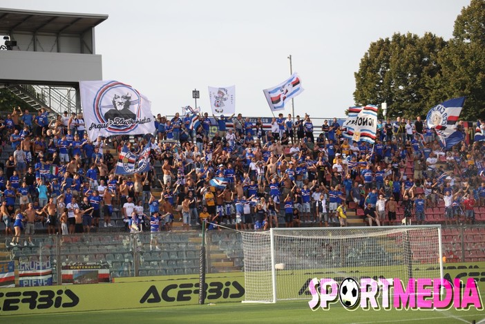 Le FOTO-TIFO di Cremonese-Sampdoria