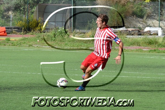Cosimo Dondero, capitano &quot;senza fascia&quot; del Moconesi (foto Innocenti/fotosportmedia.com)