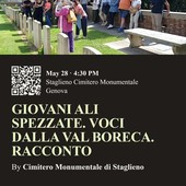 Giovani ali spezzate. Voci dalla Val Boreca. Racconto teatralizzato