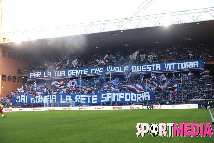 Le FOTO-TIFO di Sampdoria-Brescia