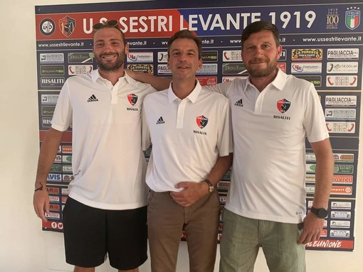 SESTRI LEVANTE Ruggero Ferri, Simone Melillo e Cesare Mora nuovi responsabili del settore giovanile
