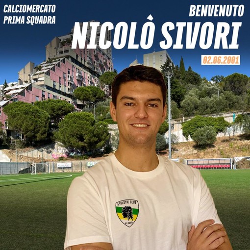 ATHLETIC CLUB ALBARO Ingaggiato l'estremo difensore Nicolò Sivori