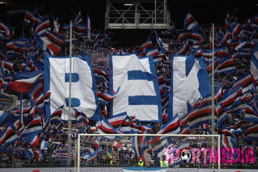 Le FOTO-TIFO di Sampdoria-Roma