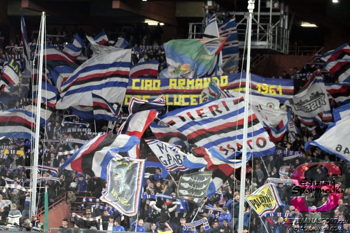 FOTO-TIFO Le immagini di Sampdoria-Napoli
