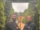 Gianluca Naso, organizzatore del torneo, e Giacomo Poggi, direttore commerciale De Wave Group