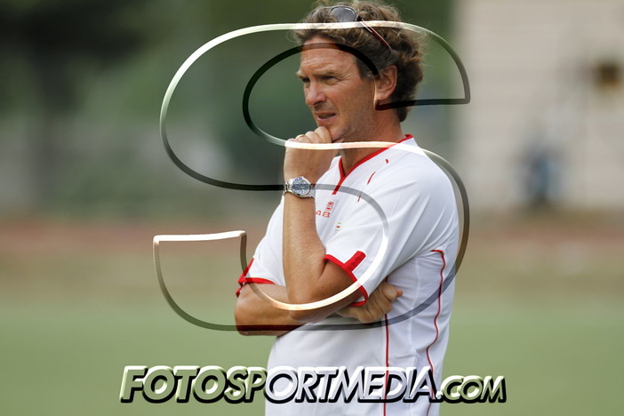 Il tecnico del Little club G. Mora Paolo Mazzocchi
