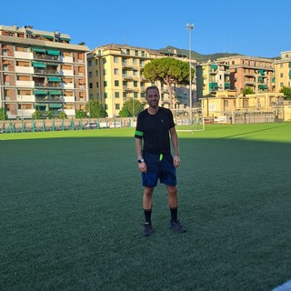 RAPALLO Anche il noto direttore di gara Luca Pairetto prepara la nuova stagione sul prato del Macera