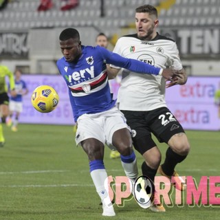 FOTOSERVIZIO: Spezia-Sampdoria