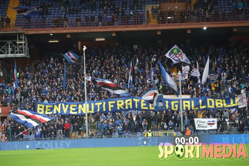 FOTO-TIFO: le immagini di Sampdoria-Verona
