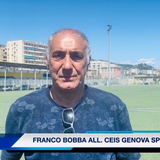 TERZA CATEGORIA. IL CEIS GENOVA SPORT SI TOGLIE LA GRANDE SODDISFAZIONE DI BATTERE I CAMPIONI DELL'ATLETICO GENOVA, MISTER BOBBA: "ORGOGLIOSO DI QUESTI RAGAZZI, FOSSE PER ME RESTEREI QUI A VITA..." (VIDEO)