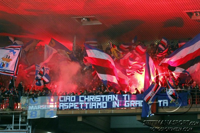 Le foto-tifo di Sampdoria-Torino