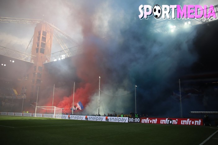 FOTO-TIFO: le immagini di Sampdoria-Cremonese