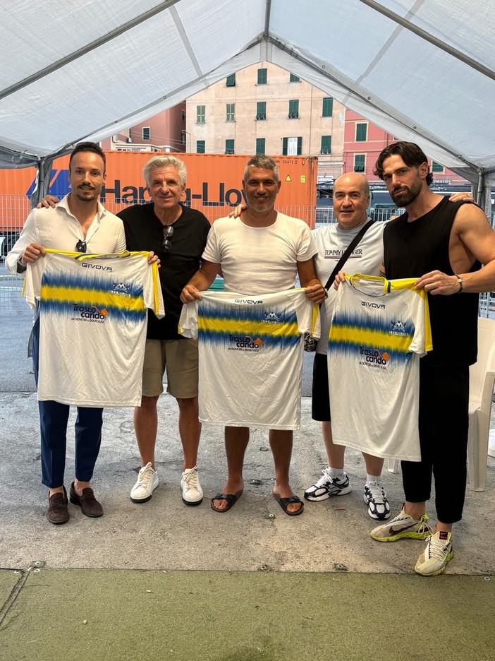 Ruffa con Rizzo e Varone, due dei nuovi acquisti Ruffa con Rizzo e Varone, due dei nuovi acquisti