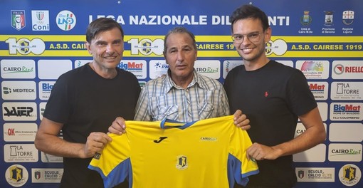 CAIRESE, NOVITÀ DIRIGENZIALI: IL BENTORNATO A FRANCO PIZZORNO E IL BENVENUTO A FEDERICO BOVERI!