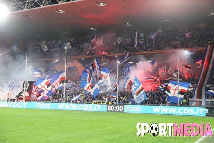 Le FOTO-TIFO di Sampdoria-Spezia