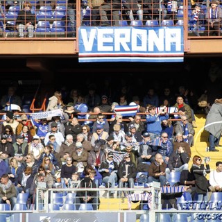 Le foto-tifo di Sampdoria-Verona