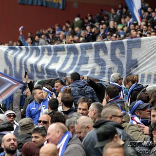 Le foto-tifo del derby: i sampdoriani (seconda parte)