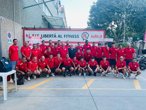 GENOVA CALCIO | La presentazione ufficiale della prima squadra presso la palestra HiFit di Genova Campi