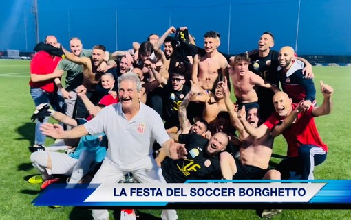 UN SOCCER DA APPLAUSI BATTE IL BOGLIASCO ED ALZA AL CIELO LA COPPA ITALIA, LA FESTA DELLA COMPAGINE BORGHETTINA (VIDEO)