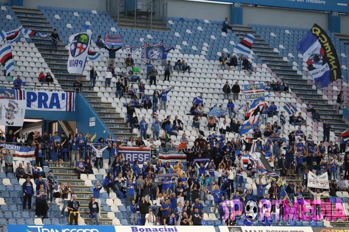 Le FOTO-TIFO di Reggiana-Sampdoria
