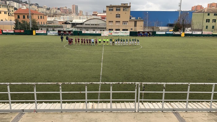 Squadre in campo in Via Acciaio-Sestrese