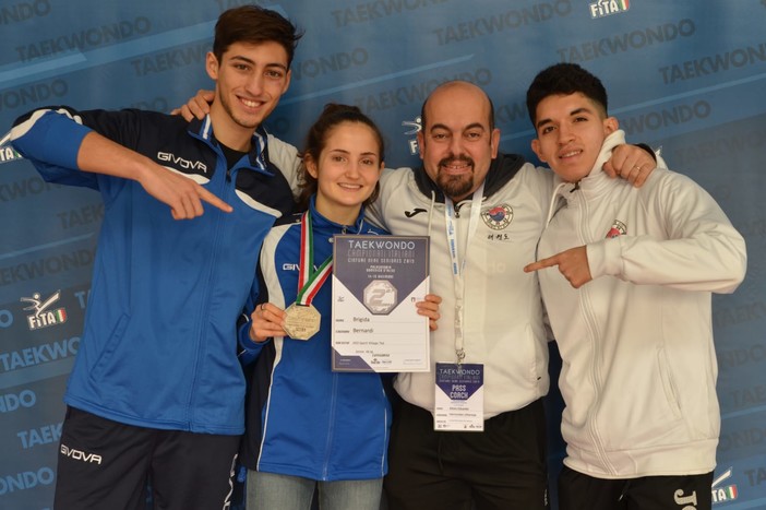 Taekwondo, la genovese Bernardi è d'argento agli assoluti di Casoria