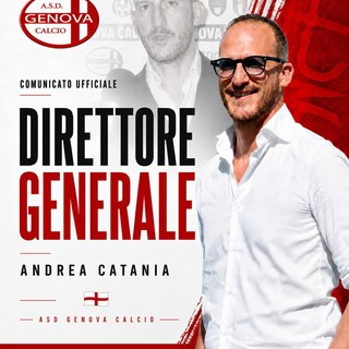 GENOVA CALCIO Andrea Catania nuovo DG