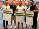 Ruffa con Rizzo e Varone, due dei nuovi acquisti Ruffa con Rizzo e Varone, due dei nuovi acquisti