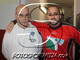 Flavio Morando (a destra) col mitico dirigente del Savignone Renato Garaventa