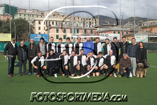 Foto di gruppo per la Rossiglionese 2014/2015