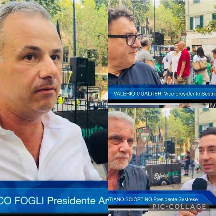 PRESENTAZIONE SESTRESE | Le interviste a Sebastiano Sciortino, Valerio Gualtieri e Federico Fogli (VIDEO)