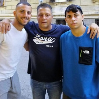 In foto da sx: M. Giacopetti, Lamuedra e D. Giacopetti